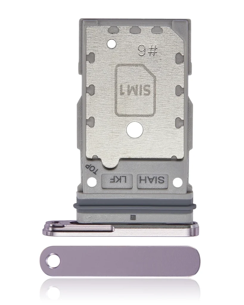Dual Sim Card Tray For Samsung Galaxy S23 Ultra 5G (Lavender)