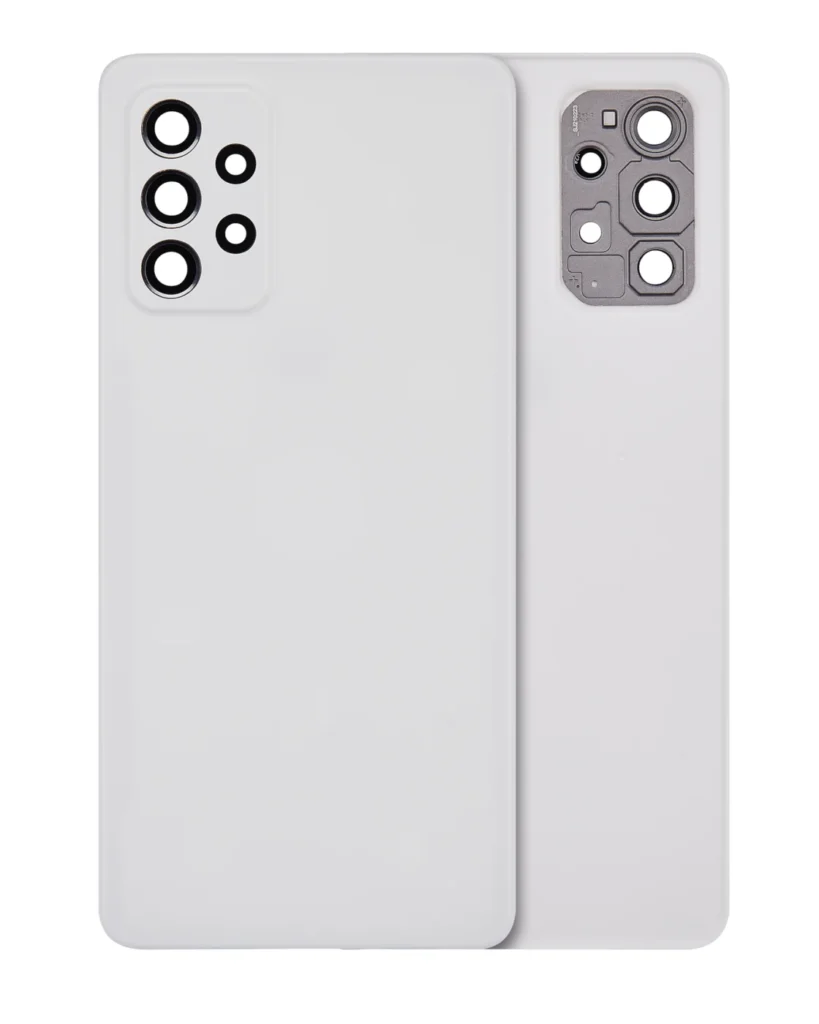 Back Cover Glass For Samsung Galaxy A72 (A725 / 2021) (Aftermarket Plus) (Awesome White)