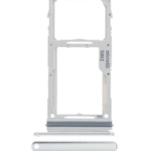 Dual Sim Card Tray For Samsung Galaxy S10 Lite (Prism White)