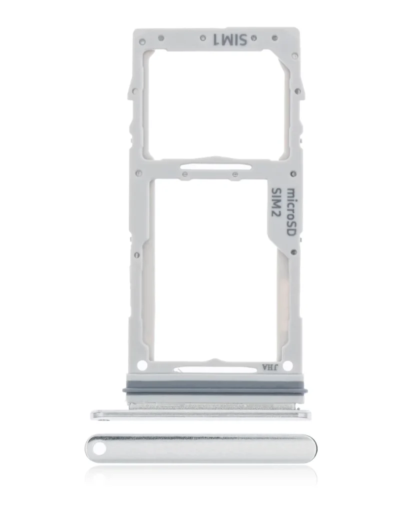 Dual Sim Card Tray For Samsung Galaxy S10 Lite (Prism White)
