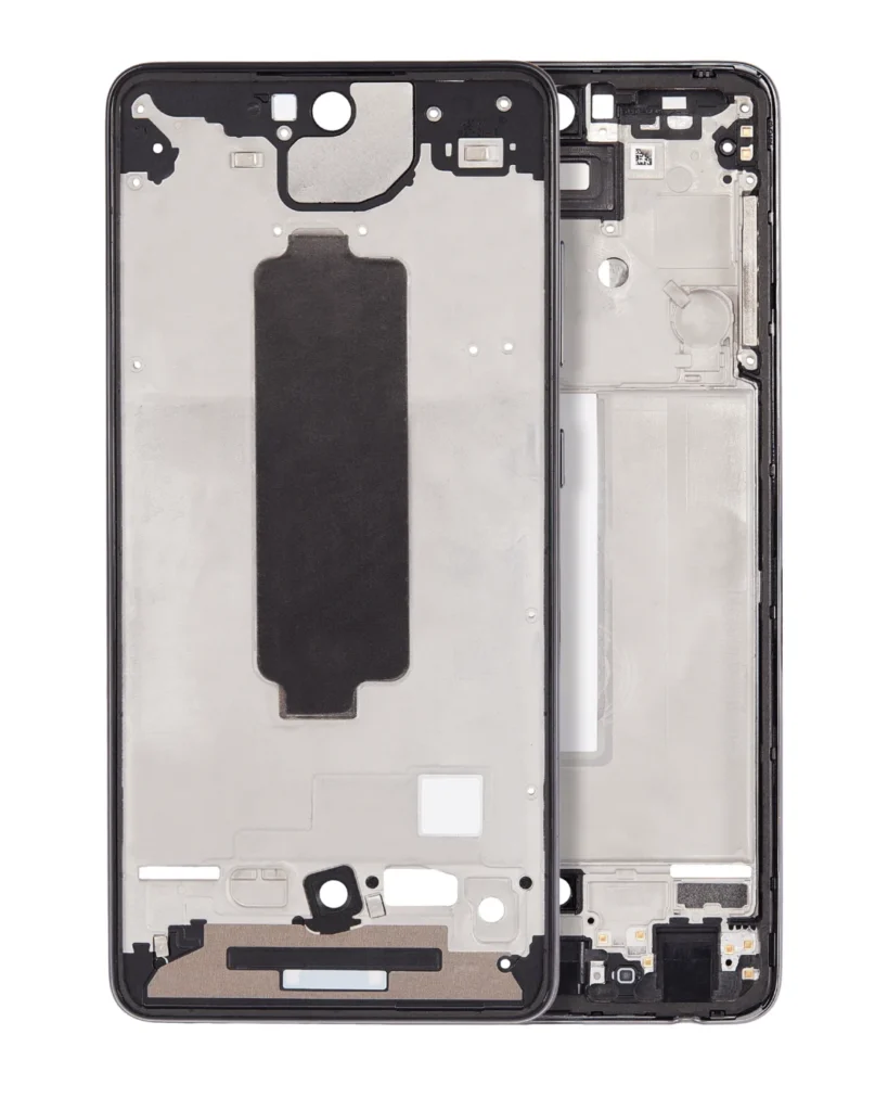 Mid-Frame Housing For Samsung Galaxy A52 4G (A525 / 2021) / A52 5G (A526 / 2021) / A52S 5G (A528 / 2021) (Awesome Black)
