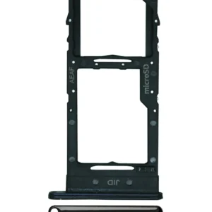 Dual Sim Card Tray For Samsung Galaxy A51 5G (A516 / 2020) (Prism Cube Black)