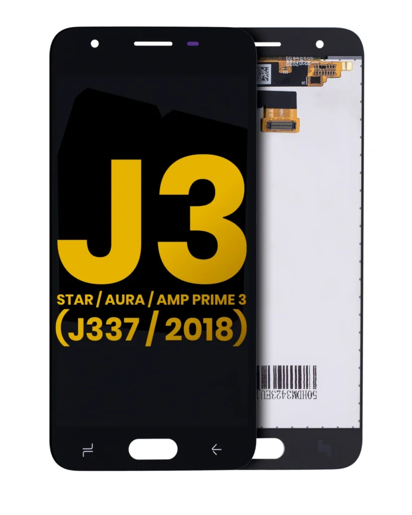 LCD Assembly Without Frame For Samsung Galaxy J3 Star / Aura / Amp Prime 3 (J337 / 2018) (Refurbished) (Black)