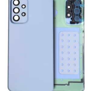 Back Cover Glass For Samsung Galaxy A23 5G (A236 / 2022) (Service Pack) (Blue)