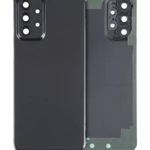 Back Cover Glass For Samsung Galaxy A23 5G (A236 / 2022) (Service Pack) (Black)