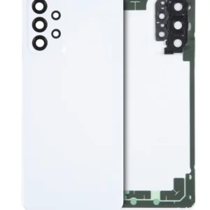 Back Cover Glass For Samsung Galaxy A23 5G (A236 / 2022) (Service Pack) (White)