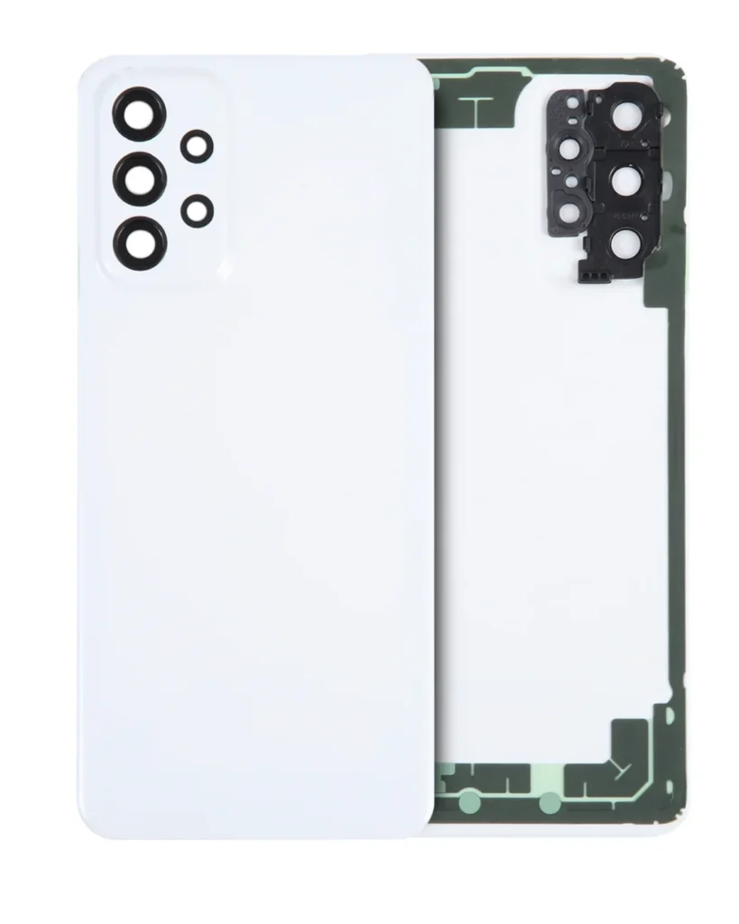 Back Cover Glass For Samsung Galaxy A23 5G (A236 / 2022) (Service Pack) (White)