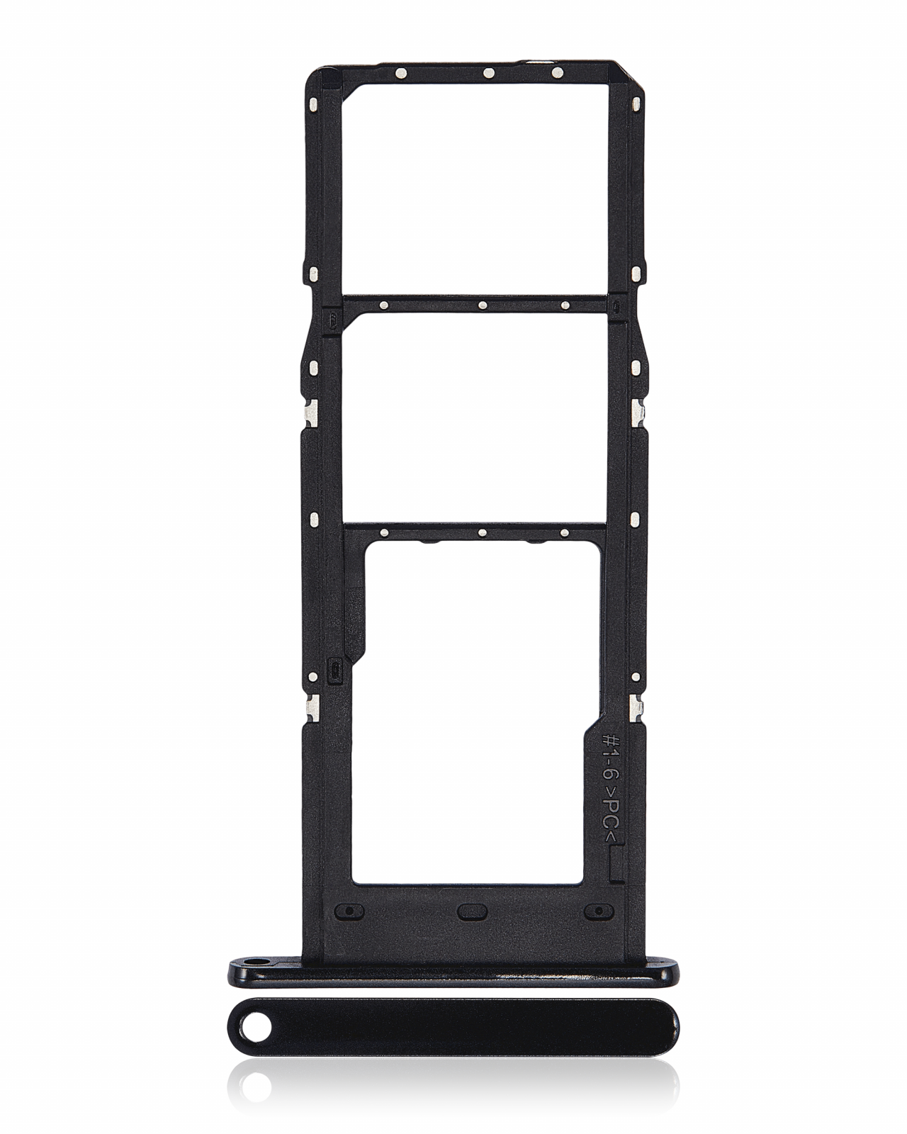 Dual Sim Card Tray For Samsung Galaxy A14 5G (A146F / 2023) (Black)