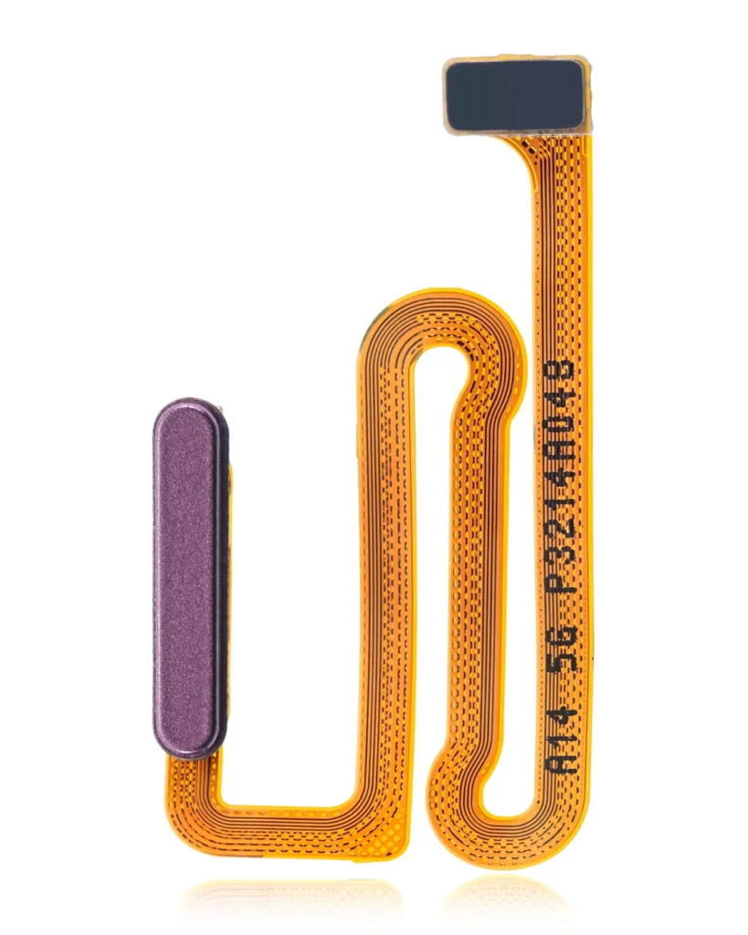 Fingerprint Reader With Flex Cable For Samsung Galaxy A14 5G (A146B / 2023) (Dark Red)