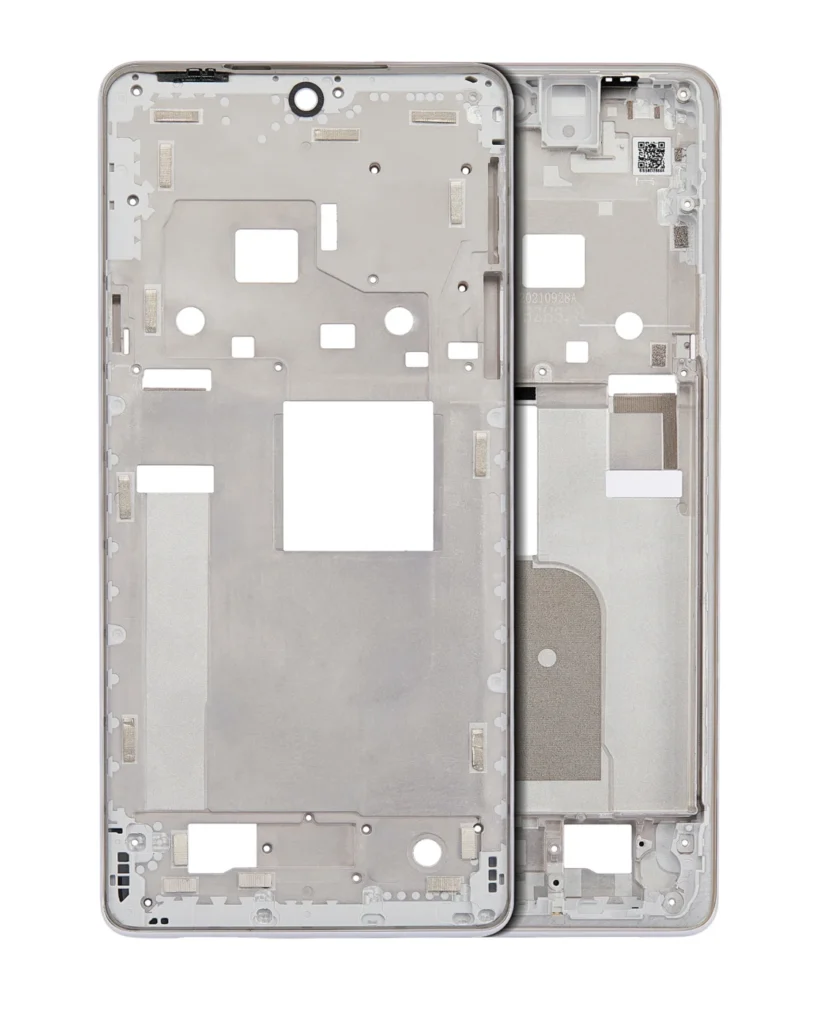 Mid-Frame Housing For Motorola Moto Edge Plus / Edge 30 Pro (XT2201-1/4) / Edge X30 5G (XT2201 -2/6 /2022) (White)