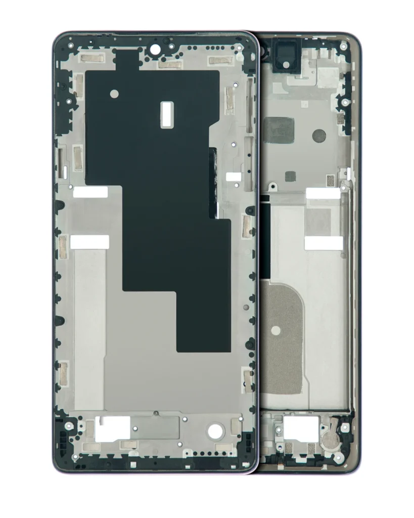 Mid-Frame Housing For Motorola Moto Edge Plus / Edge 30 Pro (XT2201-1/4) / Edge X30 5G (XT2201 -2/6 /2022) (Cosmos Black)