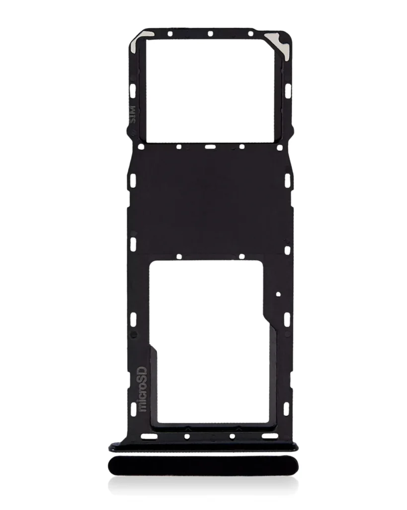 Single Sim Card Tray For Samsung Galaxy A03S (A037U / 2021) (Black)