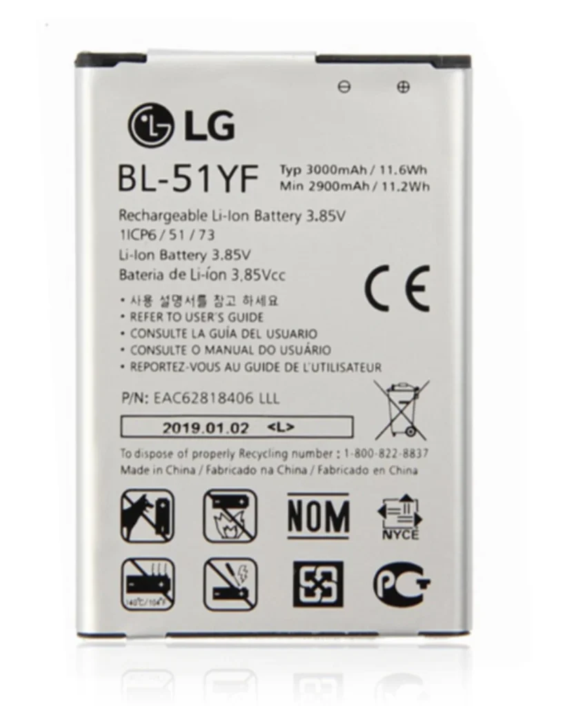 Replacement Battery For LG G4 / G Stylo (BL-51YF) (Genuine OEM)