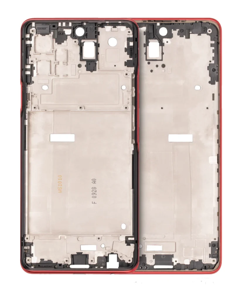 LCD Frame For LG Q92 5G / Q920 (Red)