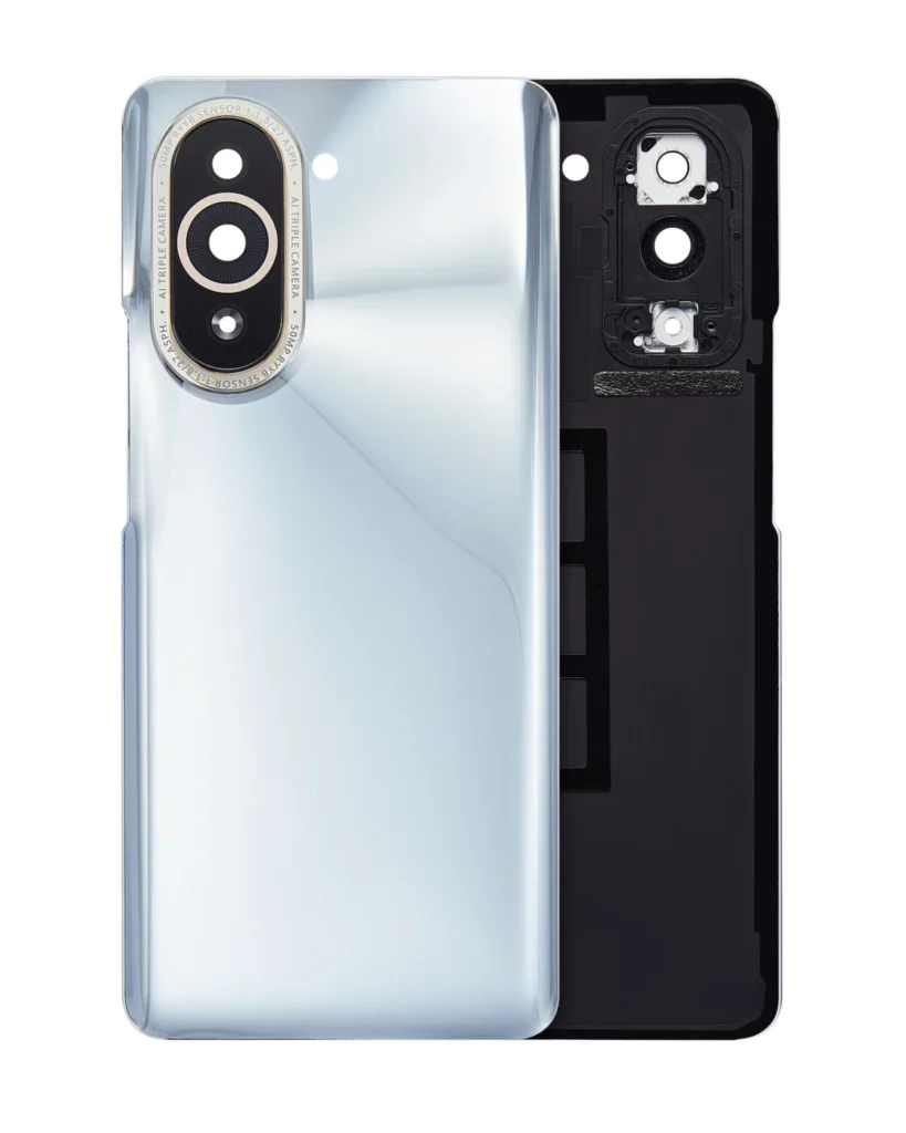 Back cover Glass With Camera Lens For Huawei Nova 10 Pro (Silver)