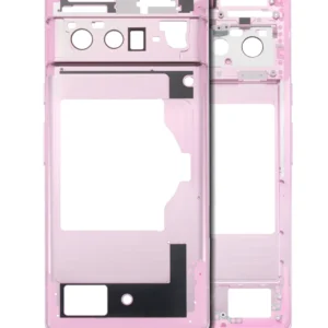 Mid-Frame Housing For Google Pixel 6 Pro (Rose Quartz)
