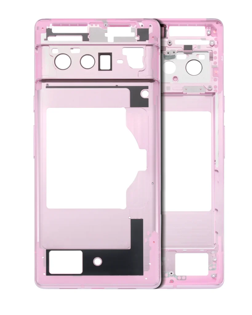 Mid-Frame Housing For Google Pixel 6 Pro (Rose Quartz)