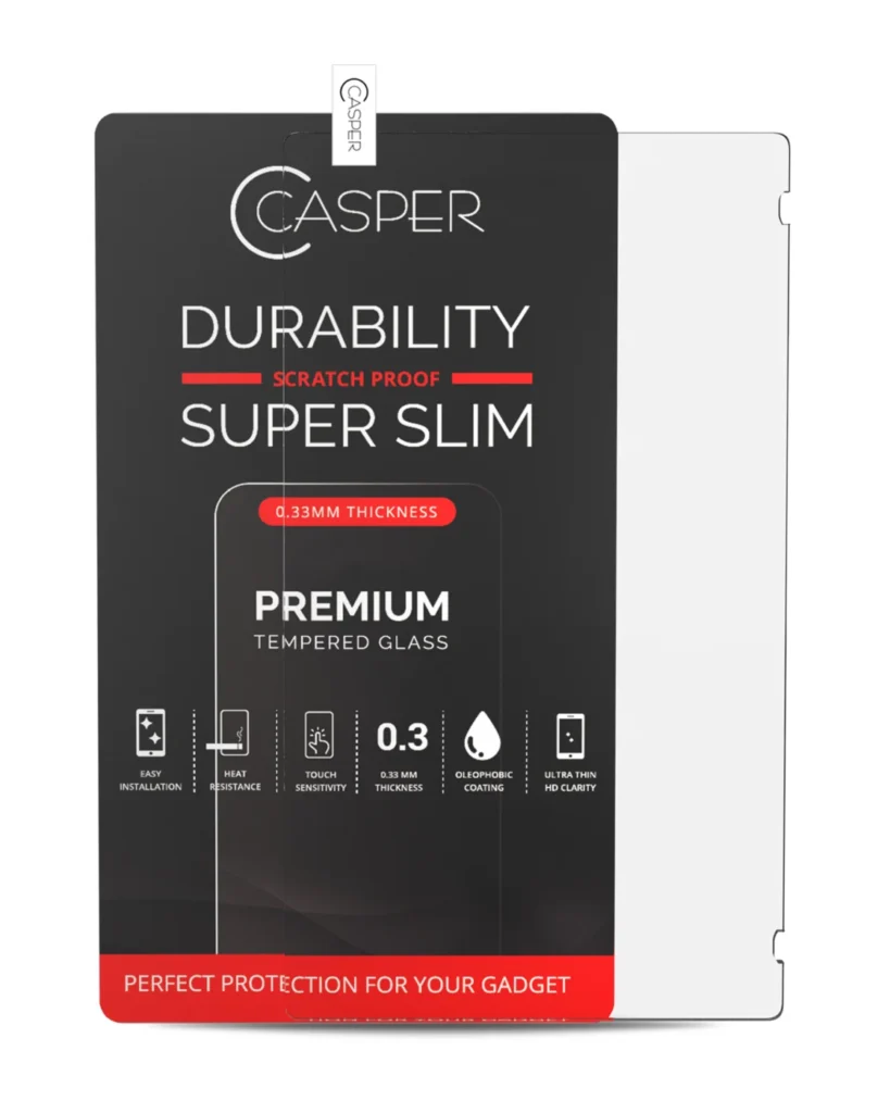 Casper Tempered Glass For Nintendo Switch (Retail Pack) (Clear)