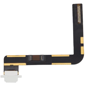 Charging Port Flex Cable For iPad 7 (2019) / iPad 8 (2020) / iPad 9 (2021) (Used OEM Pull: Grade A) (White)
