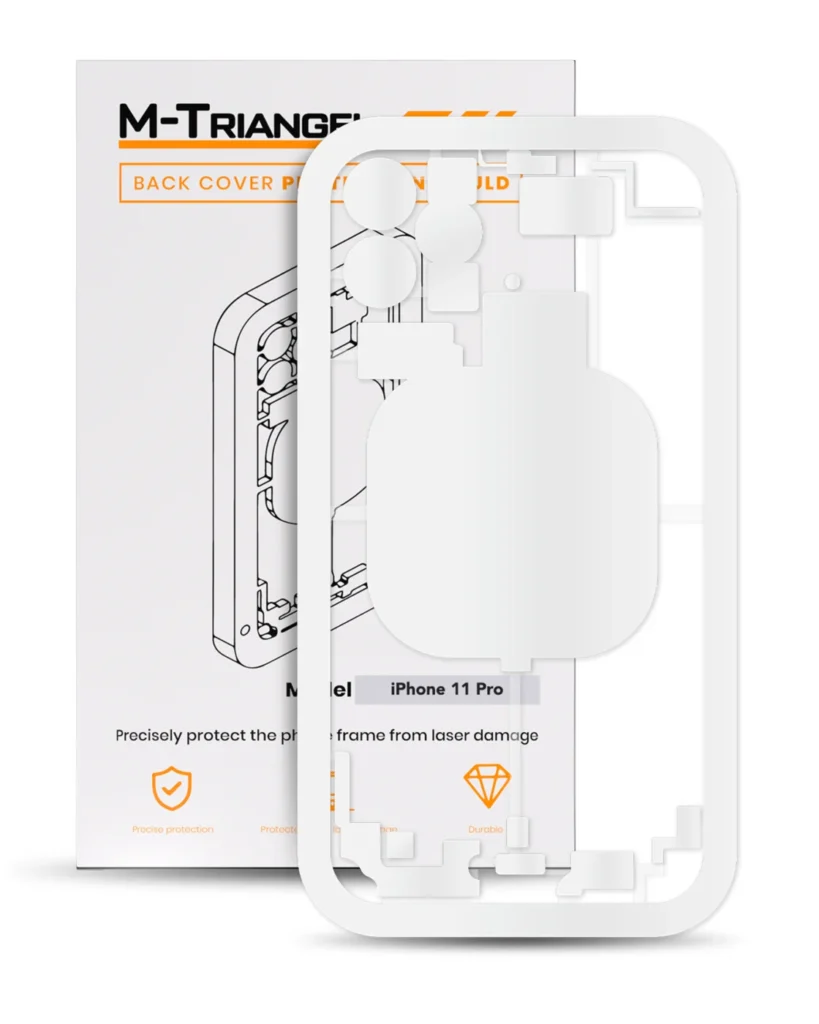 Laser Machine Protection Mold For iPhone 11 Pro (M-Triangel)