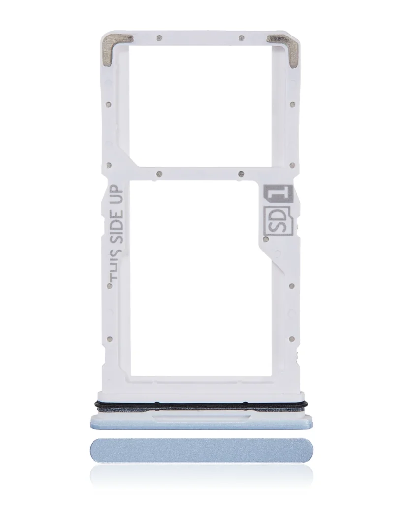 Single Sim Card Tray For Motorola Moto G84 (XT2347 / 2023) (Marshmallow Blue)