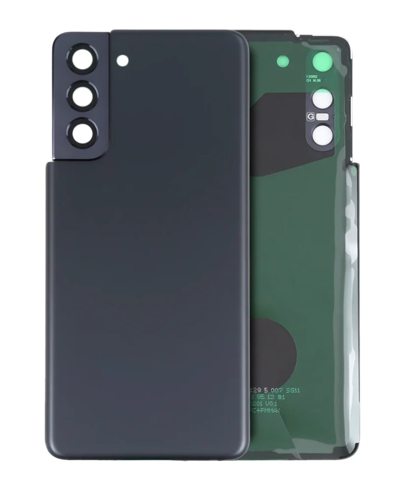 Back Cover Glass With Camera Lens For Samsung Galaxy S21 5G (Service Pack) (Phantom Gray)