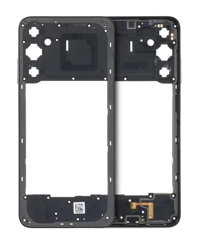 Mid-Frame Housing For Samsung Galaxy A05S (A057 / 2023) (Black)