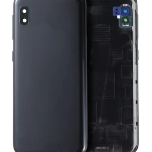 Back Cover Glass With Camera Lens For Samsung Galaxy A10E (A102 / 2019) (Service Pack) (Black)