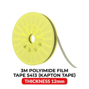 Heat Resistant Kapton Polyimide Tape (12MM x 33M) (3M Model # 5413)