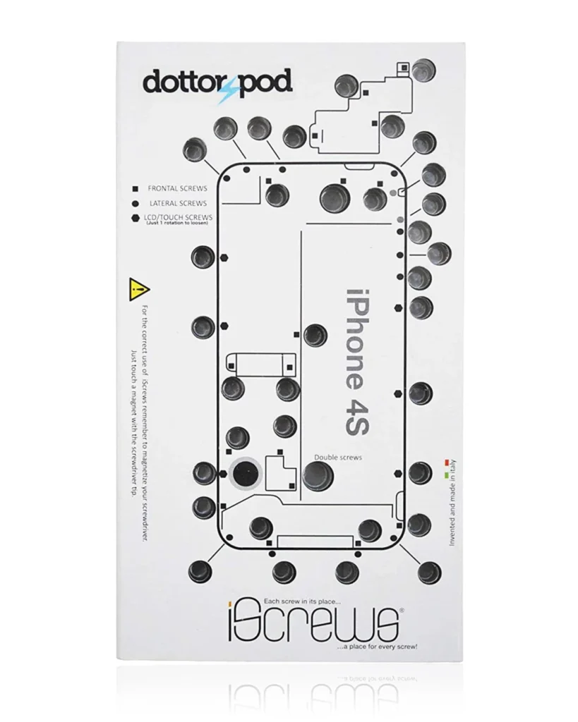iScrews Position Mat For iPhone 4S (dottorpod)