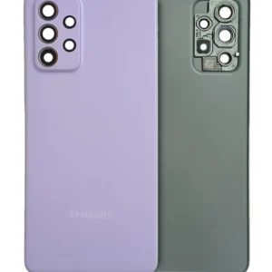 Back Cover Glass With Camera Lens For Samsung Galaxy A52 4G (A525 / 2021) (Service Pack) (Awesome Violet)