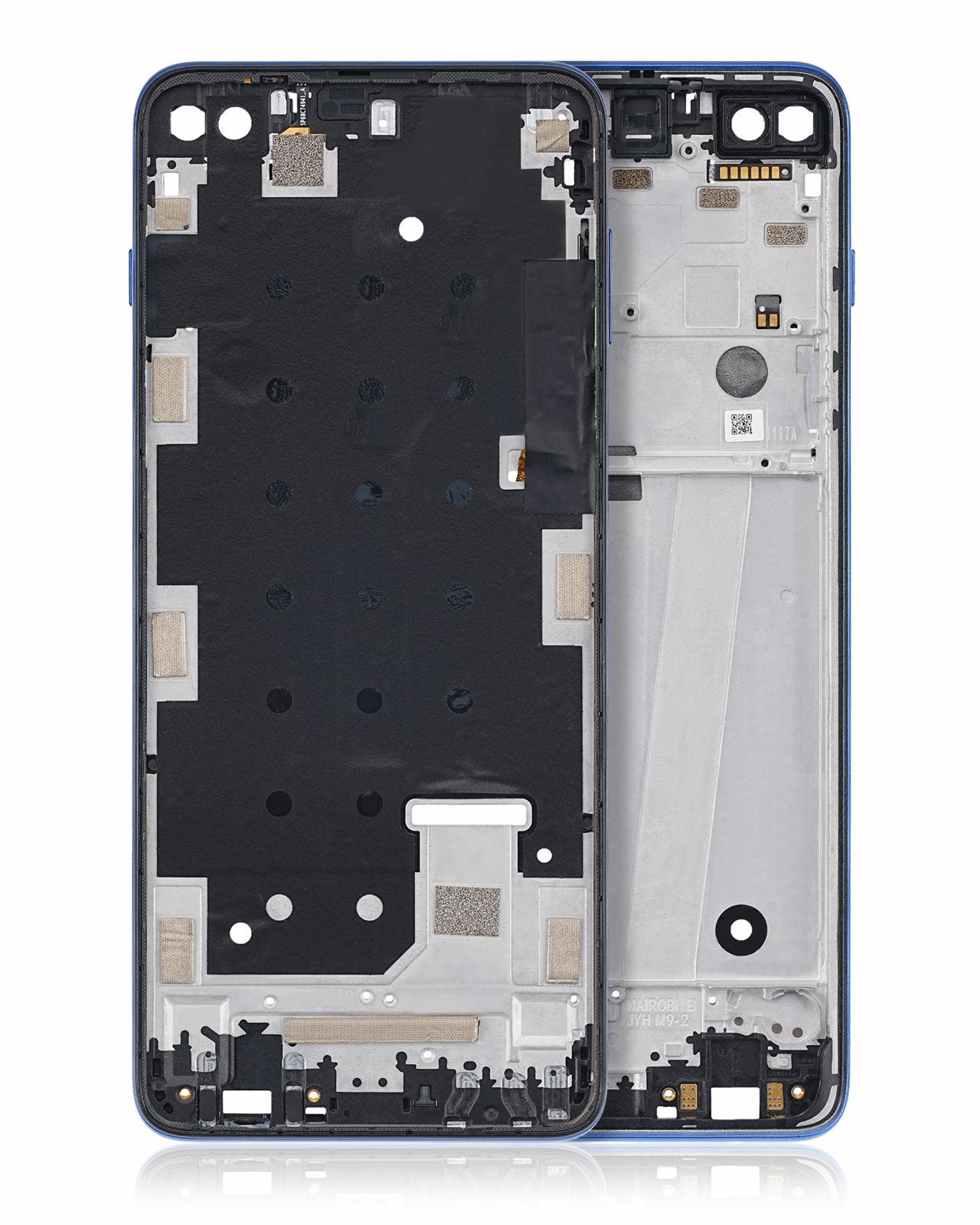 Mid-Frame Housing For Motorola Moto G 5G Plus (XT2075 / 2020) (Surfing Blue)
