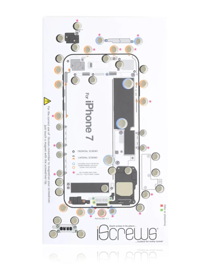 iScrews Position Mat For iPhone 7 (dottorpod)