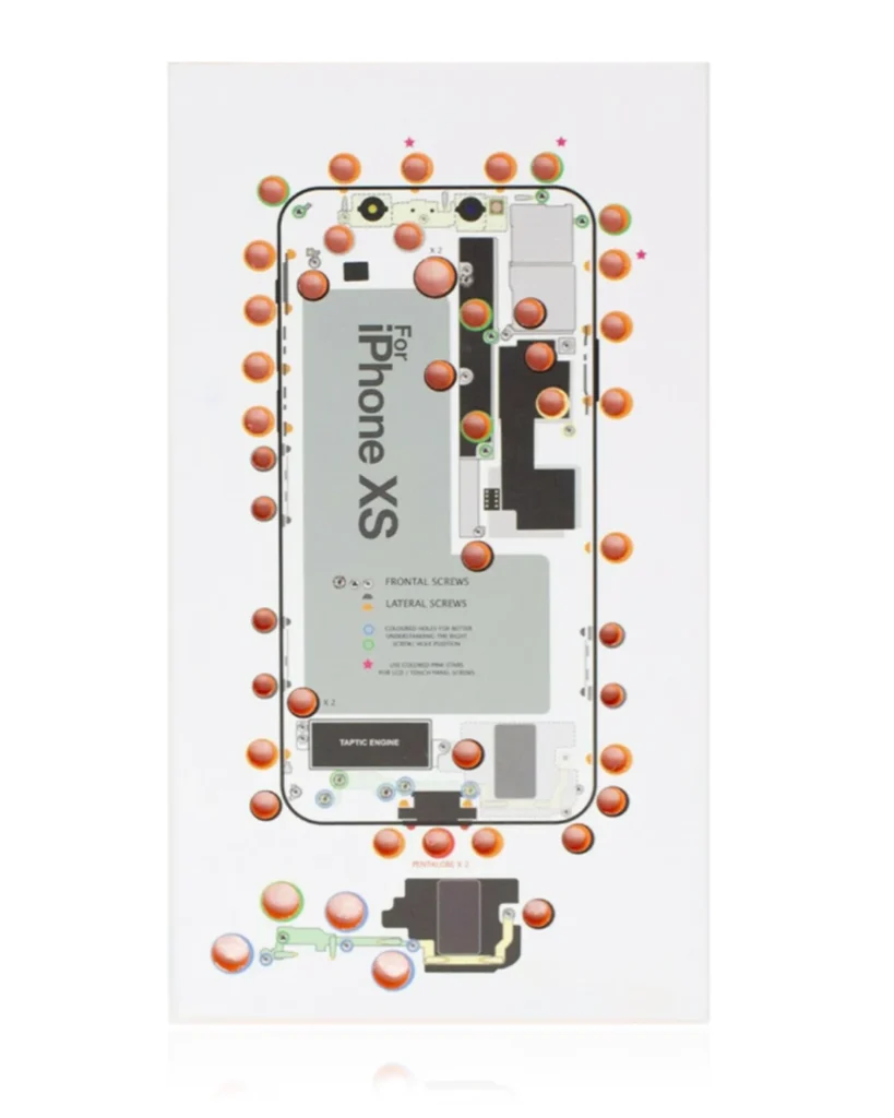 iScrews Position Mat For iPhone XS (dottorpod)