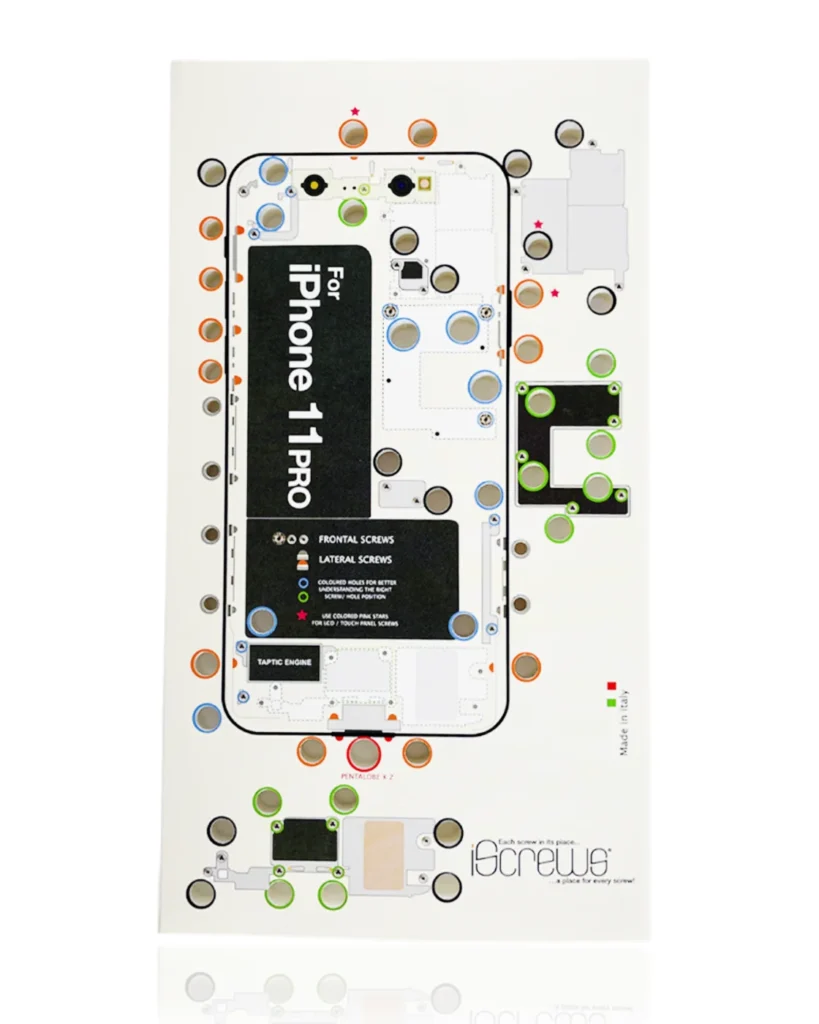 iScrews Position Mat For iPhone 11 Pro (dottorpod)