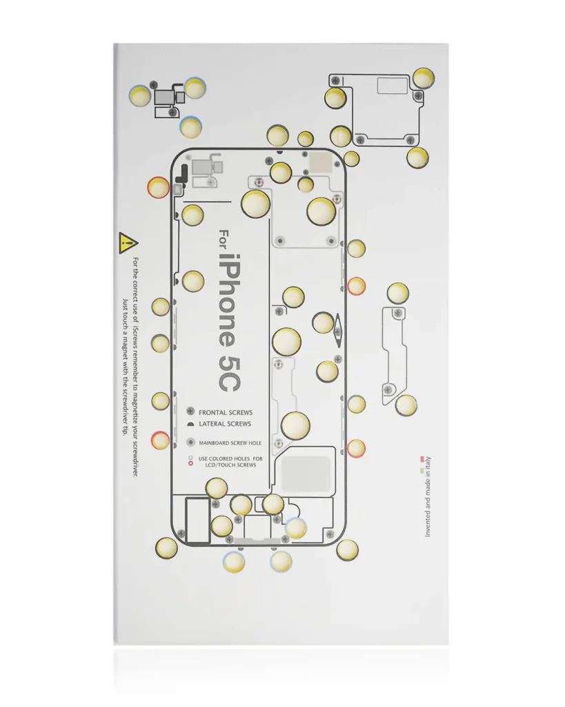 iScrews Position Mat For iPhone 5C (dottorpod)