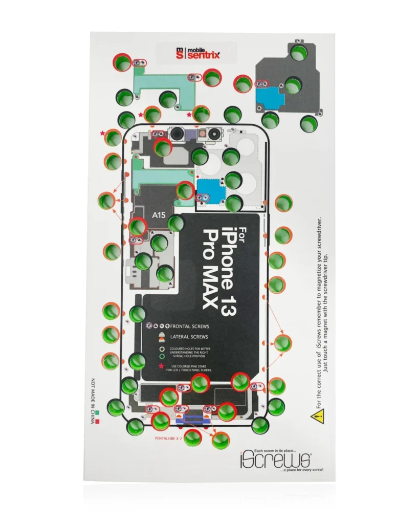 Dottorpod iScrews Position Mat For iPhone 13 Pro Max