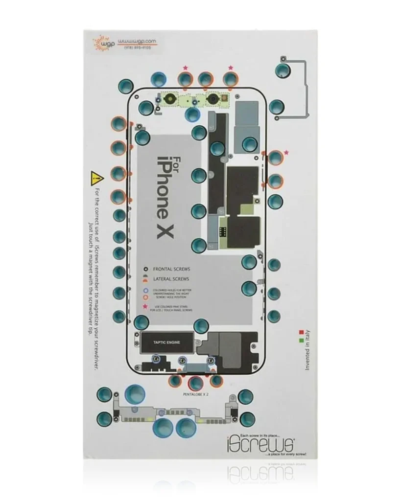 iScrews Position Mat For iPhone X (dottorpod)