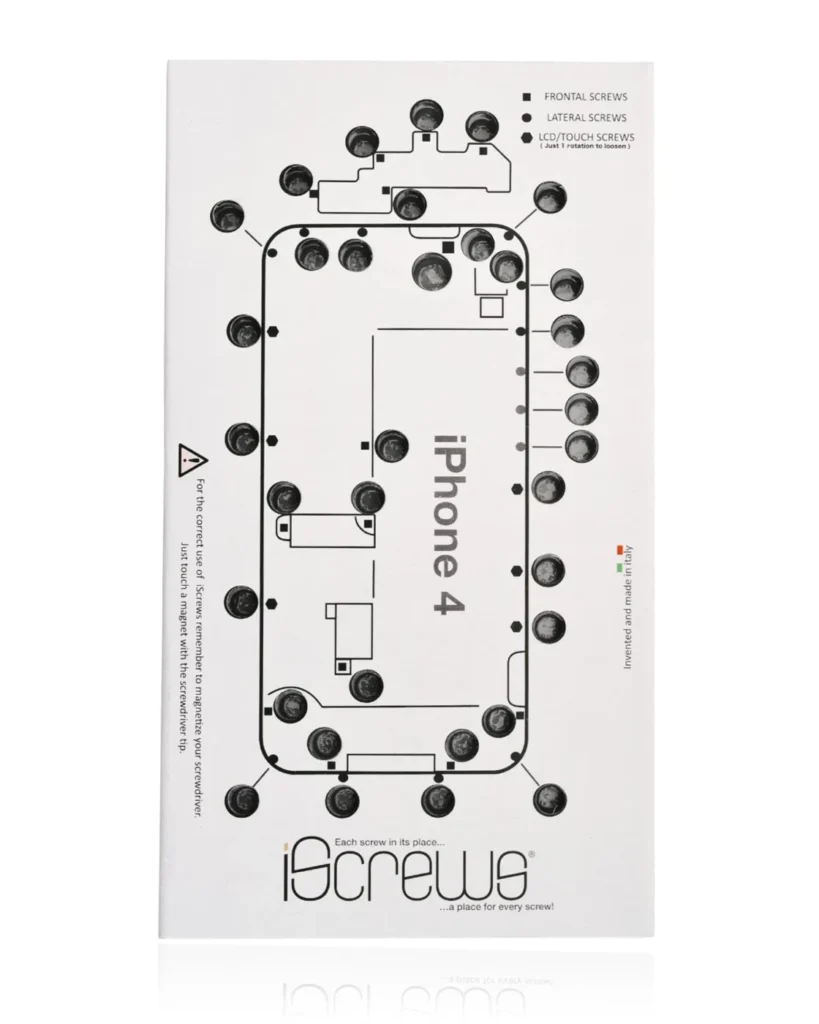 iScrews Position Mat For iPhone 4 (dottorpod)