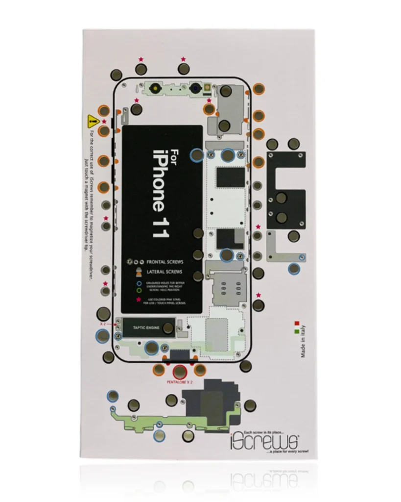 iScrews Position Mat For iPhone 11 (dottorpod)
