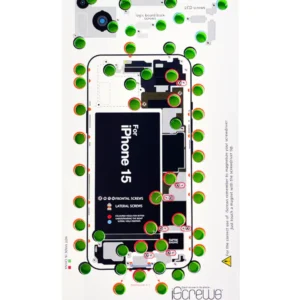 iScrews Position Mat For iPhone 15 (dottorpod)