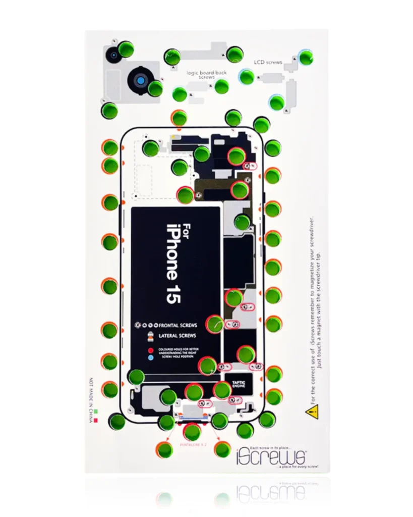 Dottorpod iScrews Position Mat For iPhone 15