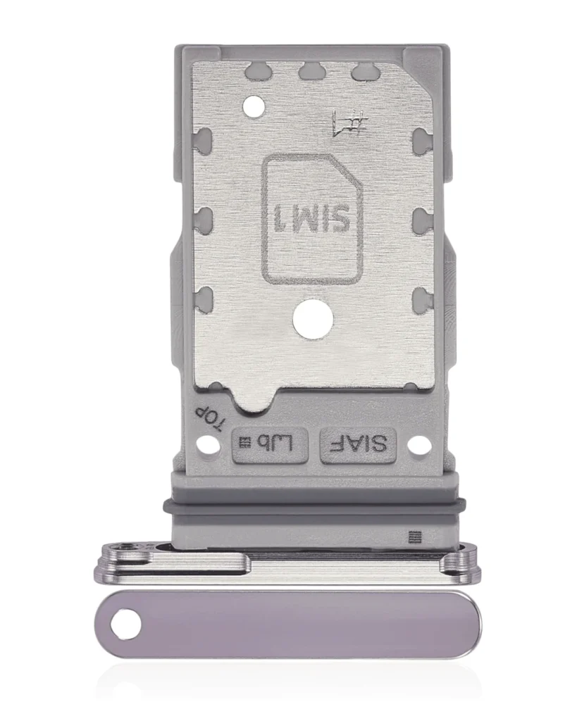 Dual Sim Card Tray For Samsung Galaxy S23 5G / S23 Plus 5G (Lavender)