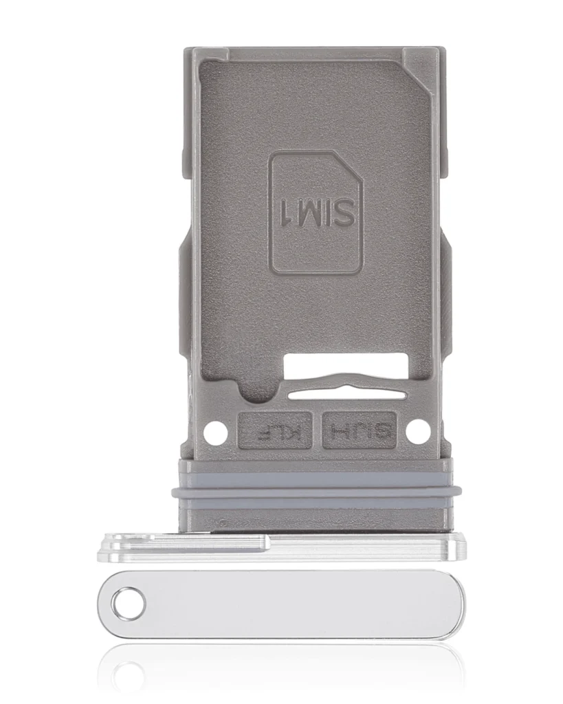 Single Sim Card Tray For Samsung Galaxy S22 Ultra 5G (White)