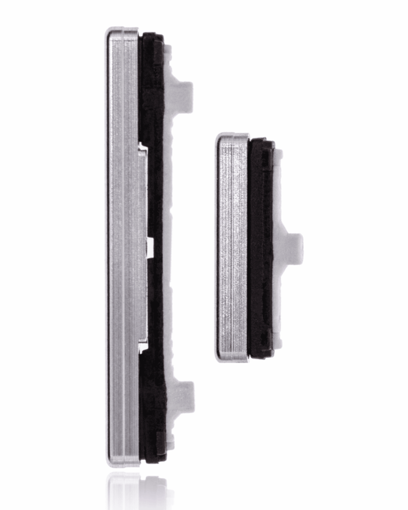 Hard Buttons (Power / Volume) For Samsung Galaxy Note 10 Plus / 5G (Aura Glow / Silver)