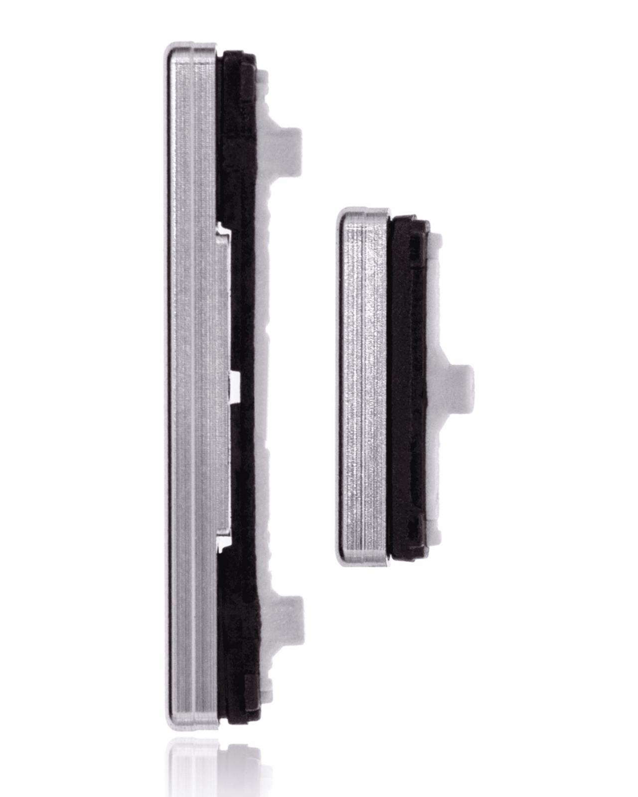 Hard Buttons (Power / Volume) For Samsung Galaxy Note 10 Plus / 5G (Aura Glow / Silver)