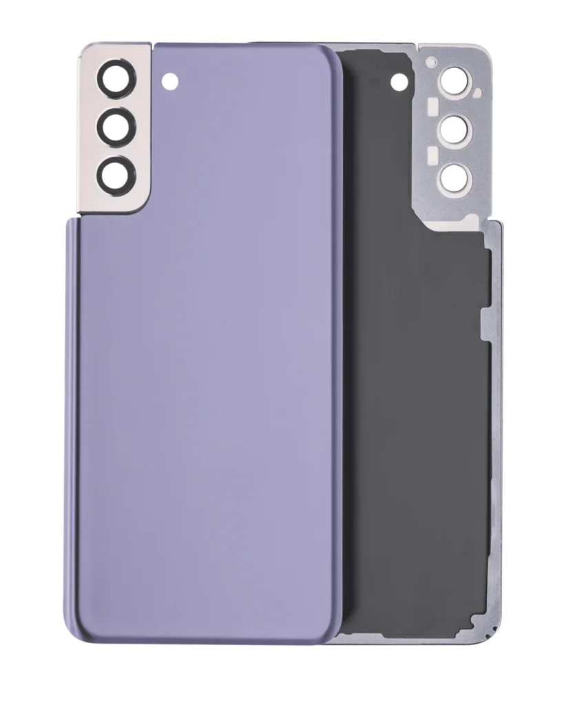 Back Cover Glass With Camera Lens For Samsung Galaxy S21 Plus (Service Pack) (Phantom Violet)