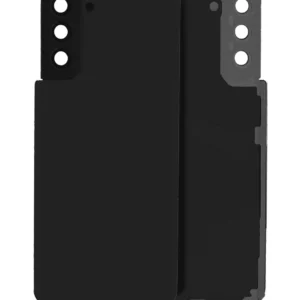 Back Cover Glass With Camera Lens For Samsung Galaxy S21 Plus (Service Pack) (Phantom Black)