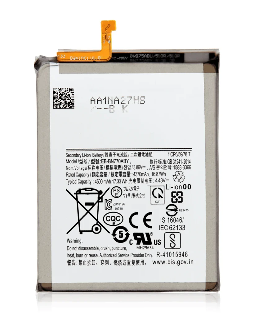 Replacement Battery For Samsung Galaxy Note 10 Lite (EB-BN770ABY)