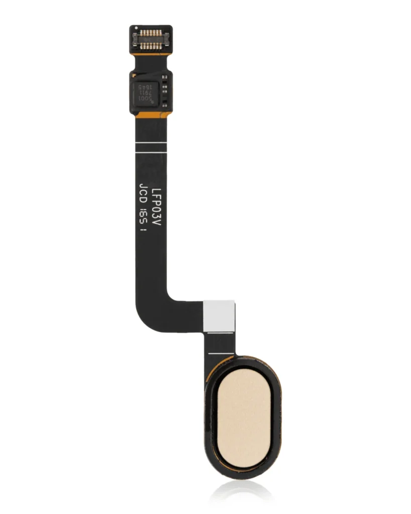 Home Button With Fingerprint Sensor Flex Cable For Motorola Moto G5S (XT1797 / 2017) (Gold)